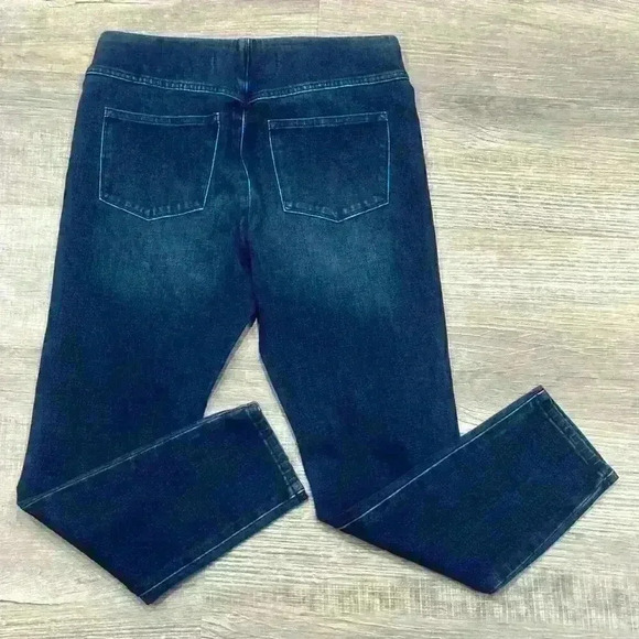 Soft Surroundings Pull On Denim Skinny Jeans Jeggings Womens Sz PS Normcore - Picture 5 of 12